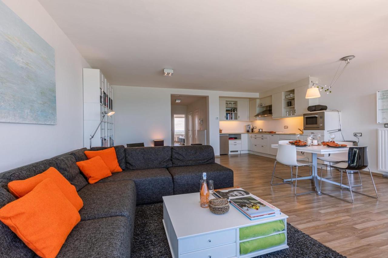 Excellent Southern Furnished Apartment With Beautiful Sea View Nieuwpoort Kültér fotó